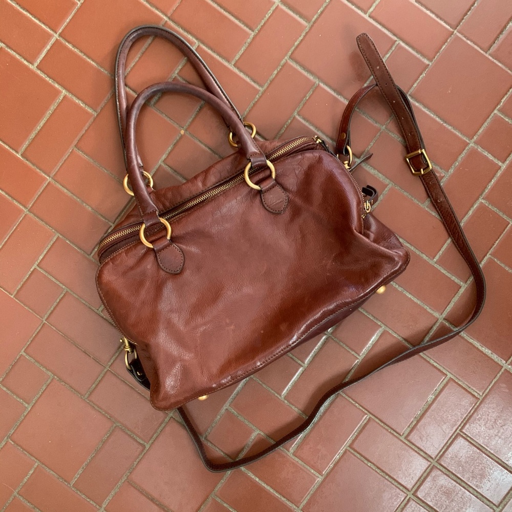 J. Crew Collection crossbody satchel